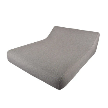 Twin Inflatable Double Lounger Low Backrest - Anthracite