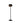 Zen Standing Patio Heater 1500W - Black