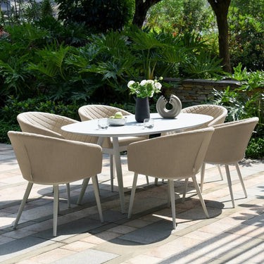 Ambition 6 Seat Oval Dining Set