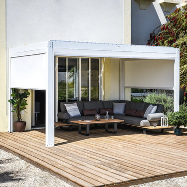 Sky Pergola - with 3 Drop Sides & LED Lighting
