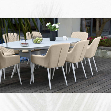 8 Seat Oval Dining Table