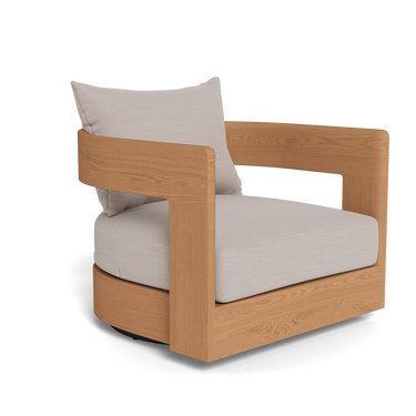 Victoria Teak Swivel Lounge Chair