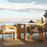 Chloe Teak Rectangle Dining Table