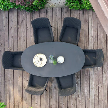 6 Seat Oval Dining Table