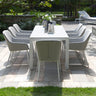 Zest 8 Seat Rectangular Dining Set