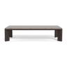 Palm Beach Aluminum Rectangle Coffee Table