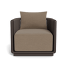 Palm Beach Aluminum Swivel Lounge Chair