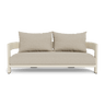 Victoria Aluminum 2 Seat Sofa